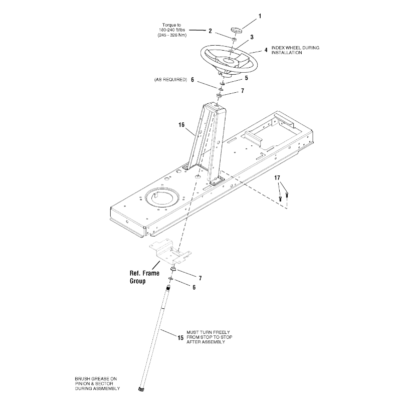 RONDELLA 5/8 ZS1924366 ORIGINALE SNAPPER