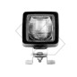 Square spotlight for watertight agricultural tractor cab AJBA