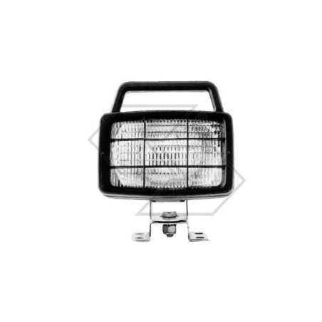 Rectangular sealed beam headlight with switch for agricultural tractor AJBA | Newgardenstore.eu