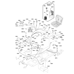 ENSEMBLE INTERRUPTEUR, DÉMARRAGE PAR BOUTON-POUSSOIR ZS1739277YP AUTHENTIQUE SNAPPER