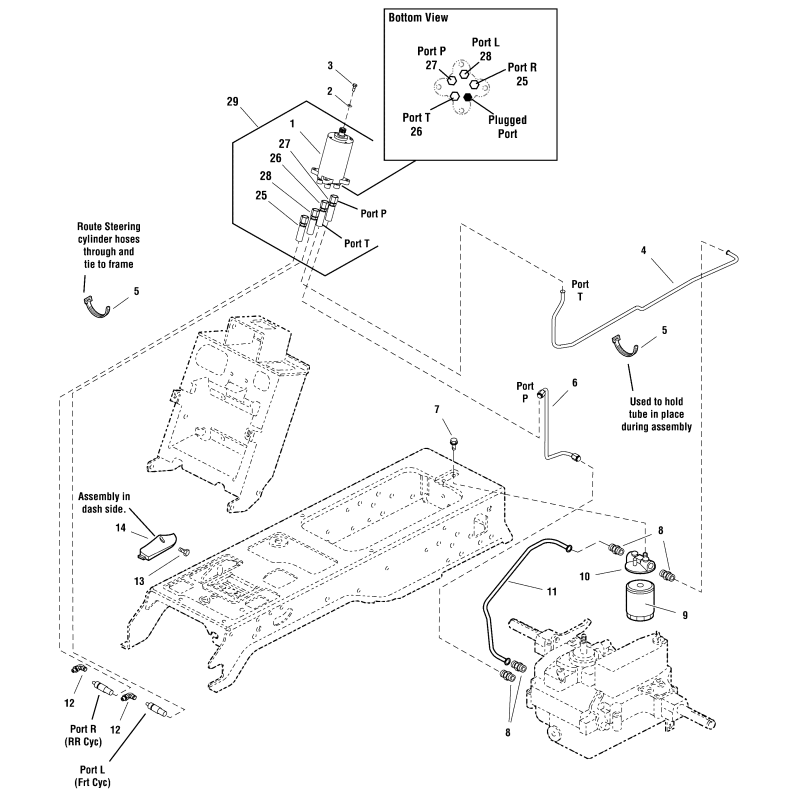 SCREW, Whiz Lock, 1/4-20 x 1/2 ZS1931646 ORIGINAL SNAPPER