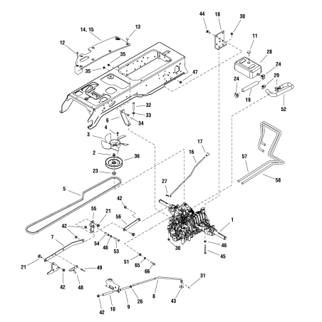 VITE A TESTA ESAGONALE, 5/16-18 x 2-1/4, GR5 ZS1921160SM ORIGINALE SNAPPER | Newgardenstore.eu