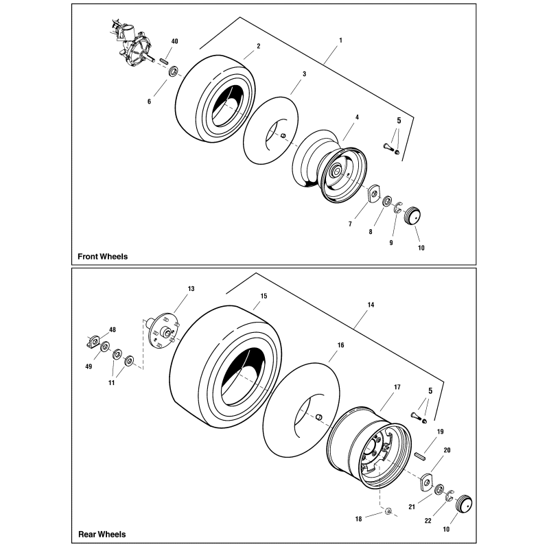 TUBE, Tire ZS2153038 ORIGINAL SNAPPER