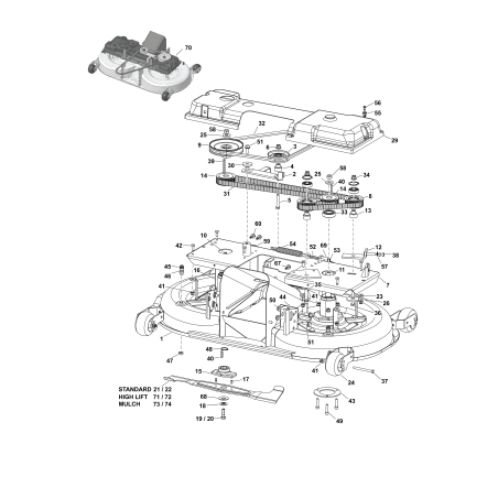SHAFT ZS84011351 ORIGINALE SNAPPER | Newgardenstore.eu