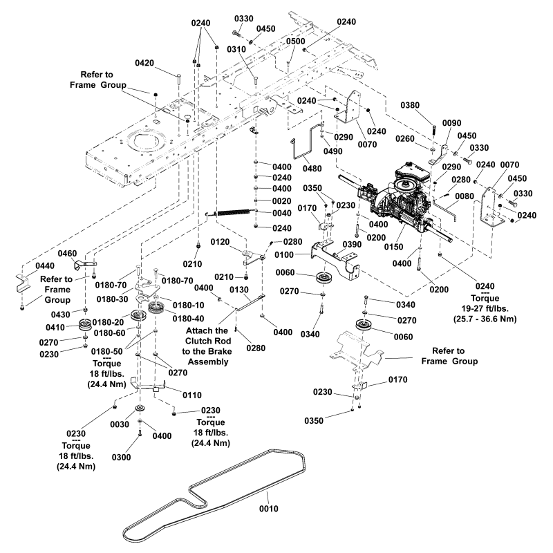 SCREW 1/4-20* . ZS703819 ORIGINAL SNAPPER