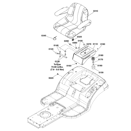 SEAT, Con bracciolo ZS1759179YP ORIGINALE SNAPPER | Newgardenstore.eu