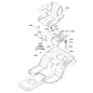 SEAT, mit Armlehne ZS1759179YP ORIGINAL SNAPPER