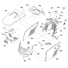 BISAGRA, capó derecho ZS1727280A ORIGINAL SNAPPER