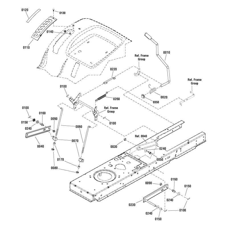 Ressort, extension ZS722453 SNAPPER ORIGINAL