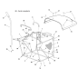 TELAIO, Parte superiore ZS1735897 ORIGINALE SNAPPER