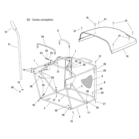 BRACE ZS1735877 ORIGINAL SNAPPER | Newgardenstore.eu