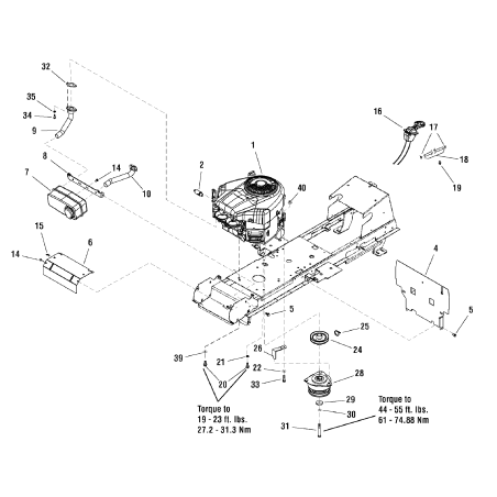Elektrische Kupplung (LANGE WELLEN) ZS1732833 ORIGINAL SNAPPER | Newgardenstore.eu