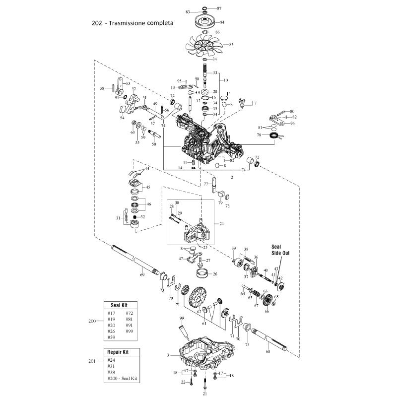 PULLEY C ZS1739893YP ORIGINALE SNAPPER