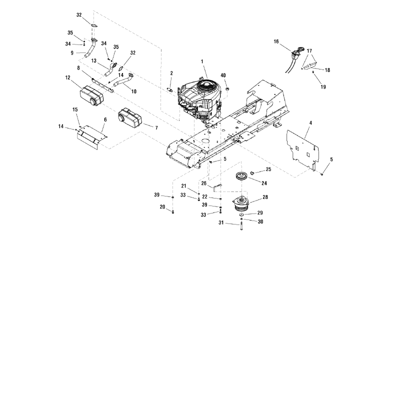 STEUERUNG, Gashebel, Choke-A-Matic ZS1734504 ORIGINAL SNAPPER