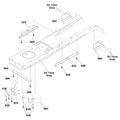 GUARD, Front, LH ZS885604YP ORIGINAL SNAPPER
