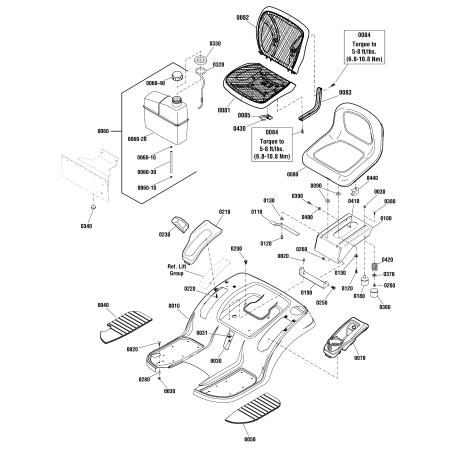 PERNO, Carro, 5/16-18 x 3/4, G5 ZS1960282SM ORIGINAL SNAPPER | Newgardenstore.eu