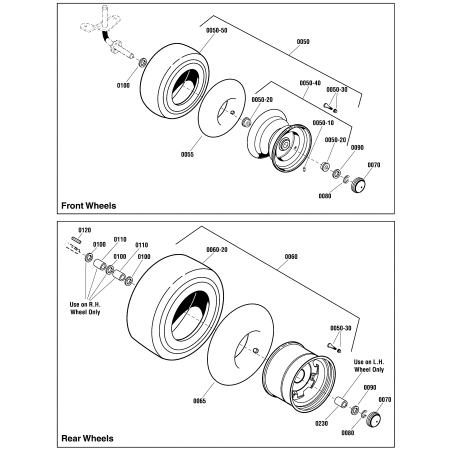 SNAPPER WHEEL AND TIRE ASSEMBLY, Rear, 20 X 8-8 ZS885457YP GENUINE | Newgardenstore.eu