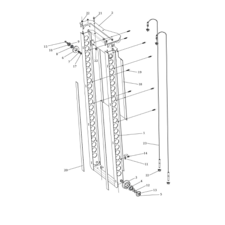 CABLE, Lifting ZS84013079 ORIGINAL SNAPPER | Newgardenstore.eu
