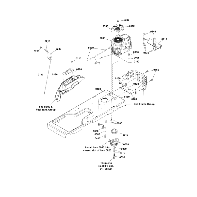 VITE A TESTA ESAGONALE, 7/16-20 X 3 1/2, G5 ZS1960649SM ORIGINALE SNAPPER