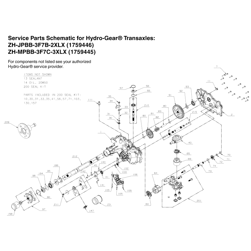 KIT DE SELLOS ZS5101026X8SM ORIGINAL SNAPPER