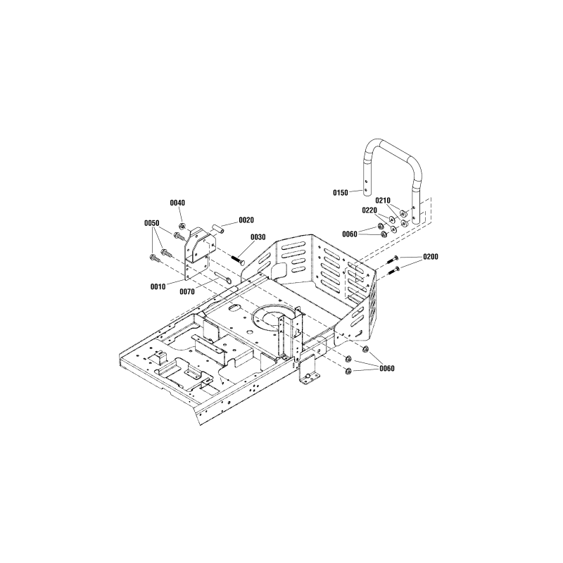 TUBO, Soporte ZS1759315AYP ORIGINAL SNAPPER