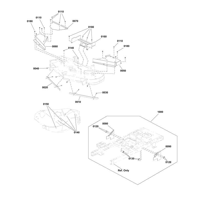 Écrou hexagonal de blocage 5/16-18 ZS5025127SM Original Snapper