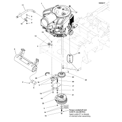 Boulon de vilebrequin 7/1 ZS5102866YP authentique Snapper | Newgardenstore.eu