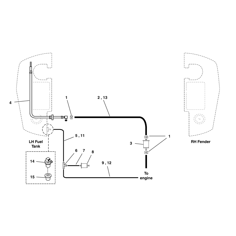 SNAPPER KRAFTSTOFFFILTER (SV) ZS5021178X3SM ORIGINAL