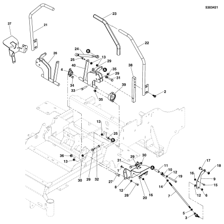 Vis à tête hexagonale à verrouillage rapide, 5/16-18 x 3/4 ZS1930591SM AUTHENTIQUE SNAPPER | Newgardenstore.eu