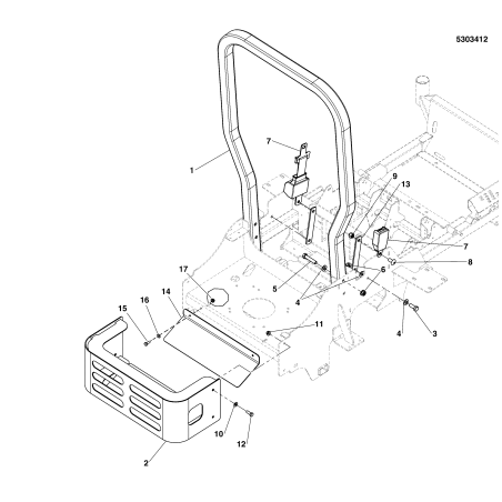 PLACA, ASIENTO BLT TAMBIÉN ZS5410295AYP ORIGINAL SNAPPER | Newgardenstore.eu