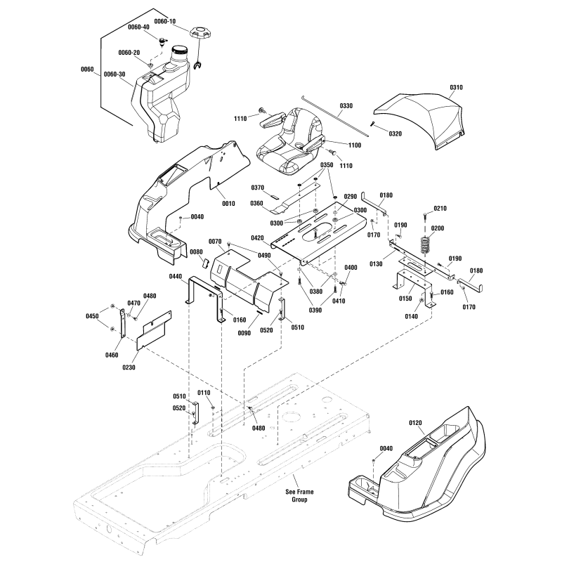 Druckfeder, 3-5/8" ZS7103425YP Original Snapper
