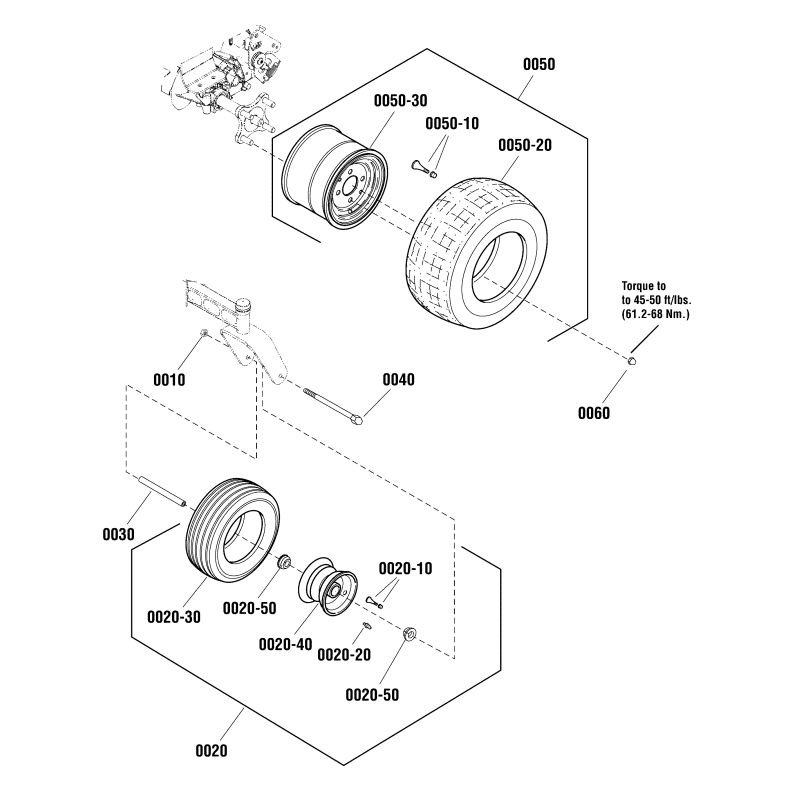 DADO, 7/16C GR5 Hex Center Lock ZP ZS7090839SM ORIGINALE SNAPPER