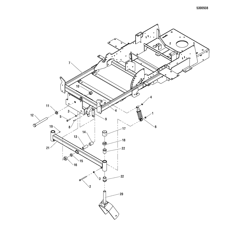 SNAPPER ZS5048775D ORIGINAL ROTARY YOKE WELDING