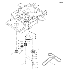 DISTANZIATORE, SPALLA ZS5045943 ORIGINALE SNAPPER