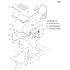 APOYABRAZOS, JUEGO DE DOS (SV) ZS1686907 ORIGINAL SNAPPER