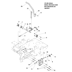 TUERCA, -10-24 HEXAGONAL ZS5025029SM ORIGINAL SNAPPER | Newgardenstore.eu