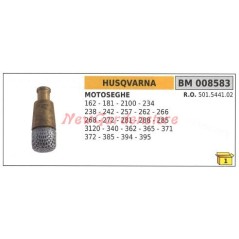 HUSQVARNA Ölfilter für Kettensäge 162 181 2100 234 238 242 257 262 266 008583