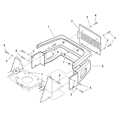 ORIGINAL SNAPPER SAE 5/16 ZS7091098 WASHER