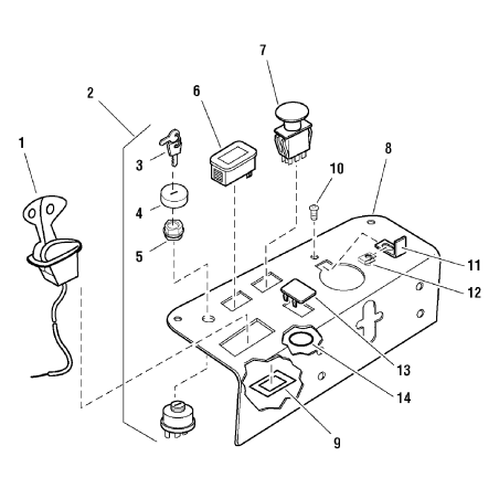 SNAPPER ZS7072517 ORIGINAL DUAL CHOKE/THROTTLE LEVER | Newgardenstore.eu