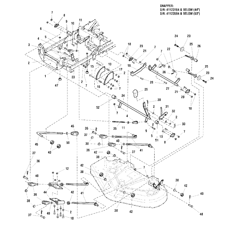 COLLARE DIVISO, 1/2" ZS5023241 ORIGINALE SNAPPER