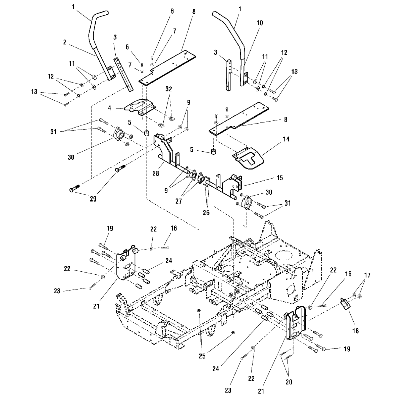 TUERCA HEXAGONAL SNAPPER N.° 10-24 ZS5025079 ORIGINAL