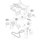 ASSM, PULLEY IDLER ZS5049003 ORIGINAL SNAPPER