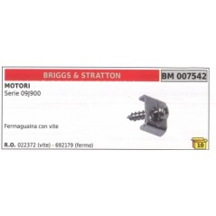 BRIGGS&STRATTON support de carter avec vis pour moteur de tondeuse série 09J900