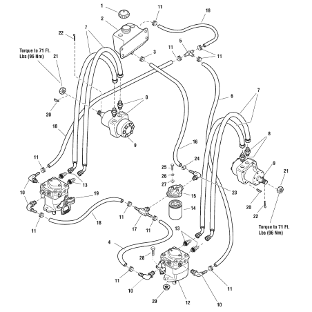 SNAPPER 19 PS ST X 45 ZS5102122 FLEXIBLER SCHLAUCH | Newgardenstore.eu
