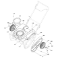 VITE, Hi-Low, 1/4-15 x 3/4 ZS1750444YP ORIGINALE SNAPPER