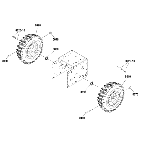 SNAPPER ORIGINAL RAD- UND REIFENKOMBINATION, 13 x 5.0, RH ZS1754329 | Newgardenstore.eu