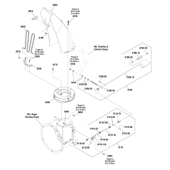 SLIDE ROTATION GROUP, LEFT CRANK ZS1752395YP ORIGINAL SNAPPER | Newgardenstore.eu