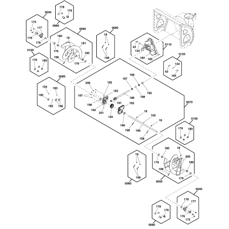 Schneidstift-Set, Bohrer ZS707555 Original Snapper | Newgardenstore.eu