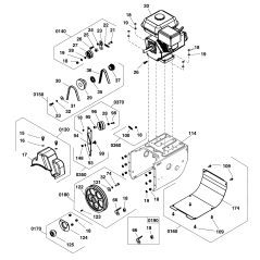 Courroie de transmission ZS707585 SNAPPER d'origine
