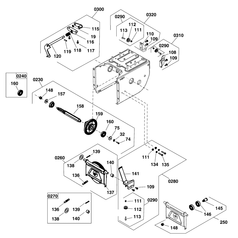 RUEDA, Grupo Embrague ZS708080 ORIGINAL SNAPPER